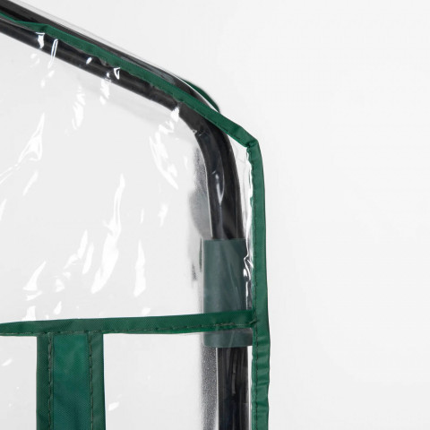 Solar din folie 69x49x193 cm | transparent + verde č.4