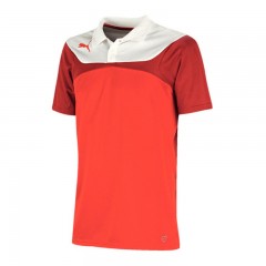 Tricou pentru bărbați Polo Puma Esito 3 | roșu | 653970 012 | mărimea XL