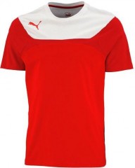 Tricou pentru copii Puma ESITO 3 Leisure Tee JR | roșu | 653969 01 | mărimea 164