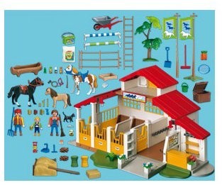 Playmobil 4190 Grand Stable č.2