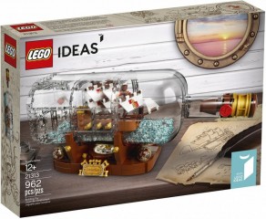 LEGO Ideas 21313 Corabia in sticla