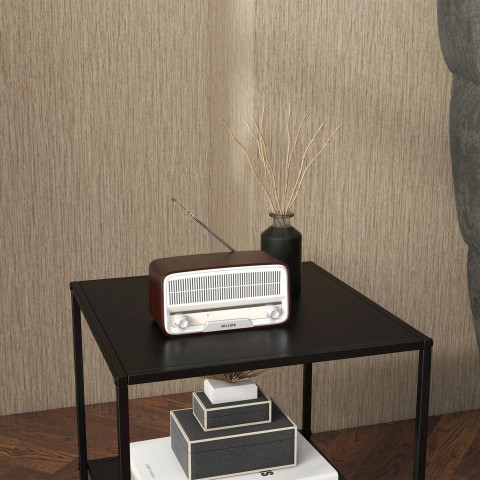 Masă pliabilă cu raft 40 x 40 x 45 cm | negru č.4