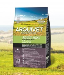 Arquivet Dog Adult Mini 3 kg | carne de pui cu orez