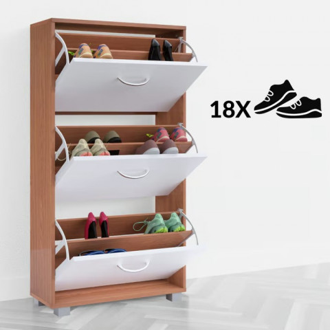 Pantofar 115 × 60 × 24 cm | fag / alb č.5