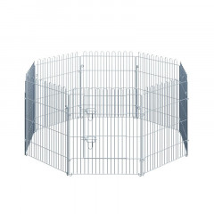 Țarc pentru cățeluși 8-piese 63 x 76 cm č.3