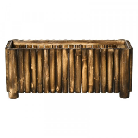 Pat înălțat pentru grădină100x38,5x40 cm | culoare naturală č.8