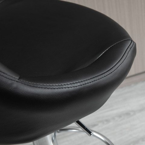 2x scaun de bar Karim | negru č.5