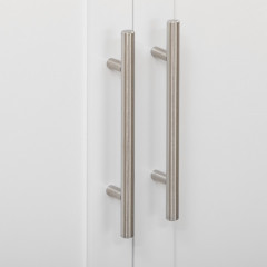 Cărucior de servire pentru bucătărie, 109 x 40 x 89 cm | alb č.2