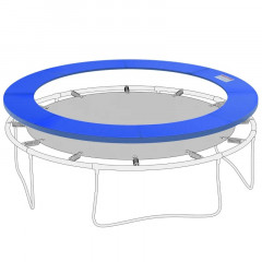 Husă de protecție pentru marginea trambulinei, diametru 244 cm | albastru č.1