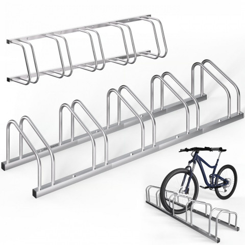 Suport metalic pentru 5 biciclete 156 x 32 x 27 cm č.5