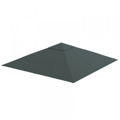 Acoperiș din poliester de rezervă pentru foișor 180 g/m² 3 x 3 m | gri închis č.4