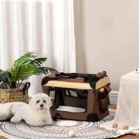 Geantă de transport pentru animale de companie | maro