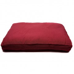 Culcuș de lux pentru câine Lex & Max Alexander 90 x 65 cm | vișiniu č.1