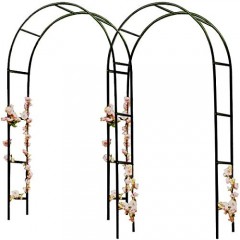 Arcadă metalică pentru trandafiri 240 x 140 x 37 cm | 2 buc. č.1