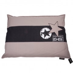 Husă de lux pentru perna câinelui Lex & Max Star 100 x 70 cm | ton nisip č.1