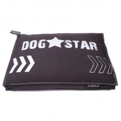 Culcuș de lux pentru câine Lex & Max Dog Star 75 x 50 cm | antracit č.1