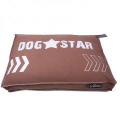 Culcuș de lux pentru câine Lex & Max Dog Star 75 x 50 cm | maro č.1