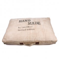 Culcuș de lux pentru câine Lex & Max Hand Made 75 x 50 cm | bej č.1