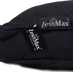Husă de lux pentru culcușul câinelui Lex & Max Professional 90 x 65 cm | negru č.3