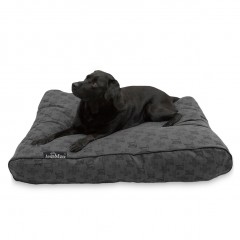 Culcuș de lux pentru câine Lex & Max Allure 90 x 60 cm | gri