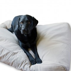 Culcuș de lux pentru câine Lex & Max Professional 90 x 60 cm | bej