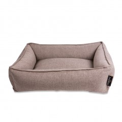 Culcuș de lux pentru câine Lex & Max Paris 80 x 65 cm | bej č.1