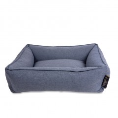 Culcuș de lux pentru câine Lex & Max Paris 120 x 85 cm | albastru č.1