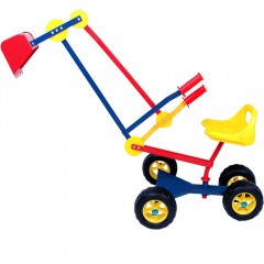 Mini excavator pentru copii, cu roti č.1