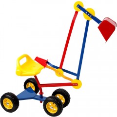 Mini excavator pentru copii, cu roti č.2