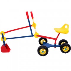 Mini excavator pentru copii, cu roti č.3