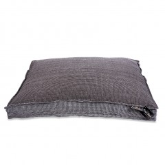 Culcuș de lux pentru câine Lex & Max London 75 x 50 cm | gri