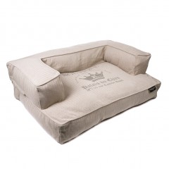 Husă de lux pentru canapeaua câinelui Lex & Max Boutique 100 x 70 x 35 cm | bej č.1