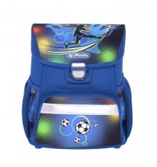 Ghiozdan de scoală Herlitz Loop Fotbal Set 4-piese | Greutate doar 890g č.2