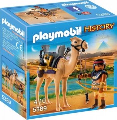 Playmobil 5389 Războinic egiptean cu cămilă č.1