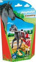 Playmobil 9261 Jockey pe cal