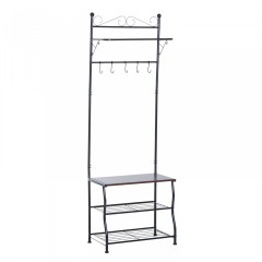 Cuier și dulap pentru încălțăminte | negru č.1