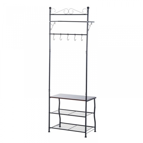 Cuier și dulap pentru încălțăminte | negru č.2