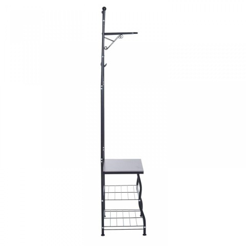 Cuier și dulap pentru încălțăminte | negru č.3