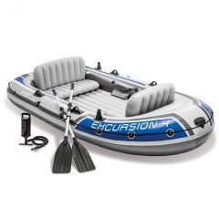 Barca gonflabila Intex Excursion 4 set č.1