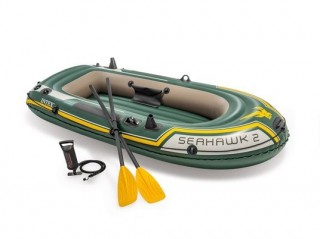Barca gonflabila Intex Seahawk 2 set