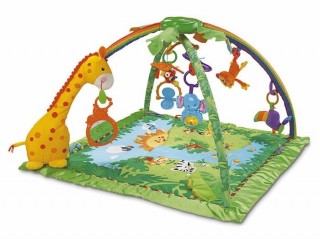 Fisher Price Rainforest Centru de activitate cu lumini si melodii č.1
