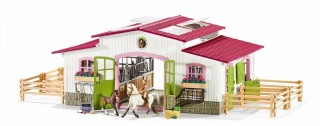 Schleich 42344 Grajd cu cai și accesorii în culori pastelate č.1