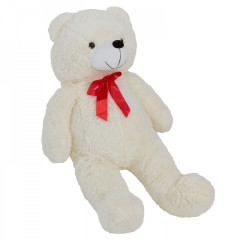 Urs mare de pluș Josie 130 cm | alb č.3