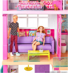 Mattel Barbie Casă de vis cu tobogan č.2