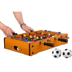 Mini masă de fotbal 51x31x8 cm | deschis č.1