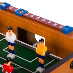Mini masă de fotbal 51x31x8 cm | deschis č.3