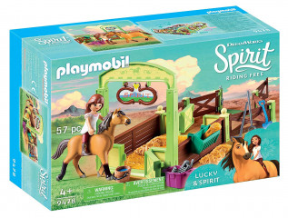 Playmobil 9478 Spațiu îngrijire cai "Lucky & Spirit č.1