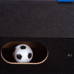 Mini masă de fotbal 51x31x8 cm | negru č.3