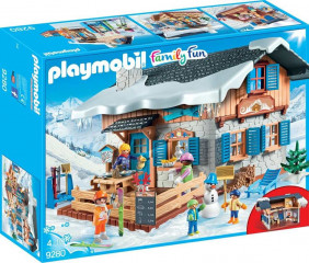 Playmobil 9280 Cabana Schiorilor č.1