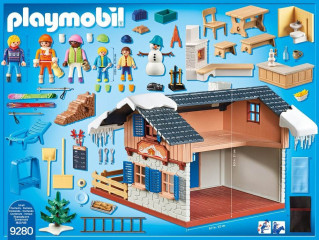 Playmobil 9280 Cabana Schiorilor č.3